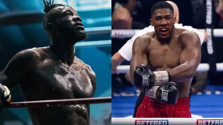 Deontay Wilder recently spoke with ES News and acknowledged that he is now negotiating for the Anthony Joshua fight, which he hopes will be the first of two bouts. (Credit - Imago/Instagram/Deontay Wilder)