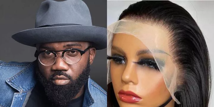 "You look untidy with your fake baby hair almost touching your brow" - Noble Igwe writes to ladies who wear frontals