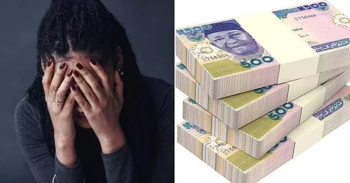 Lady in pain after finding out boyfriend who gives her 'only' N100k monthly has N82 million in account