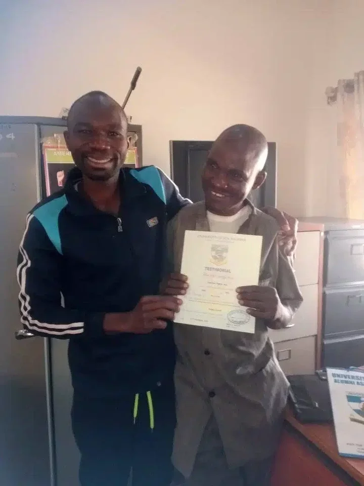 'Since 2005' - UNIJOS oldest student finally graduates, receives certificate