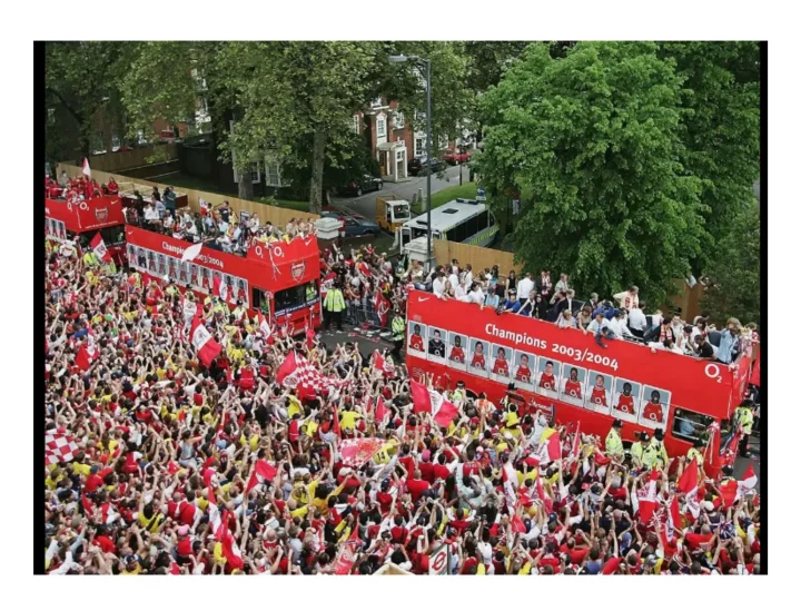 EPL: Arsenal confirm plans for open-top bus parade if they will title