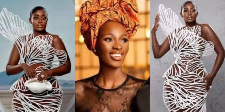 Upcoming Nigerian designer calls out Ghanaian fashionista Nana Akua for refusal to credit her for AMVCA outfit