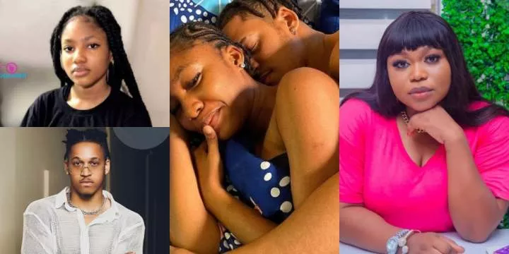 "Na wa oh" - Ruth Kadiri, other express shock as bedroom scene of child actress Angel Unigwe with Eronini surfaces online