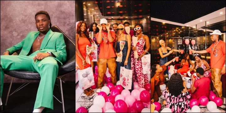 Joeboy hangs out with female fans to celebrate International Women's Day