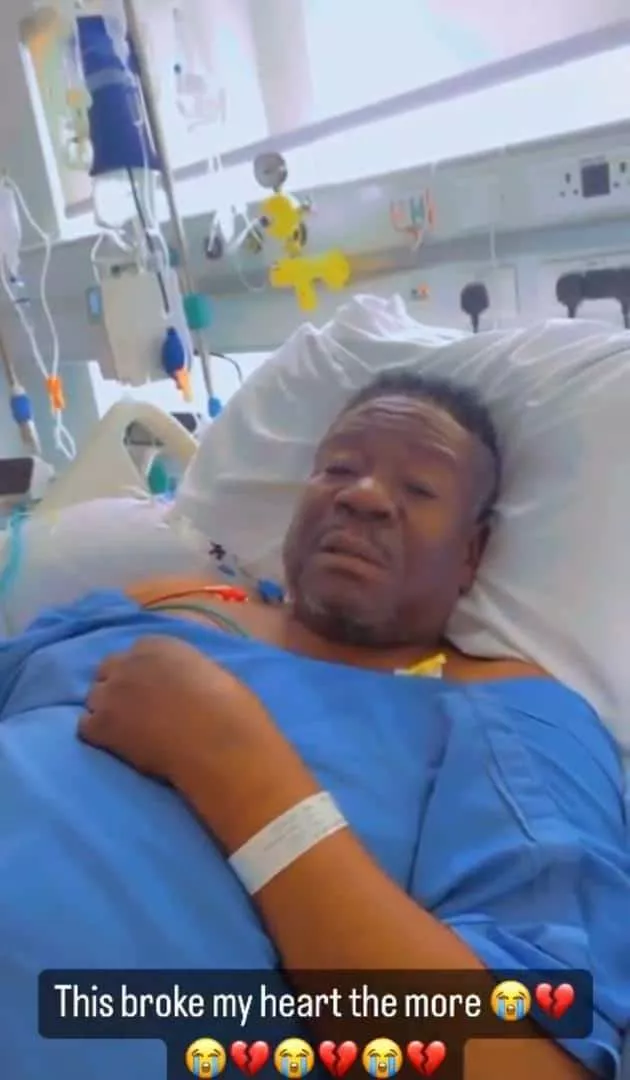 Heartbreaking video of Mr Ibu's last moment surfaces