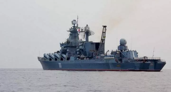 Russian warships touched down in Libyan naval base