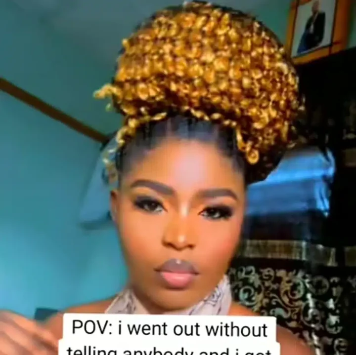 Nigerian lady shares brother's scolding for leaving home without notice, warns of recent Andrew event