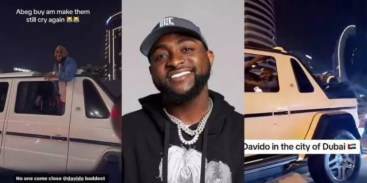 Davido's fan asks him to buy Wizkid as toy for twins as he hints at buying multi-million naira car