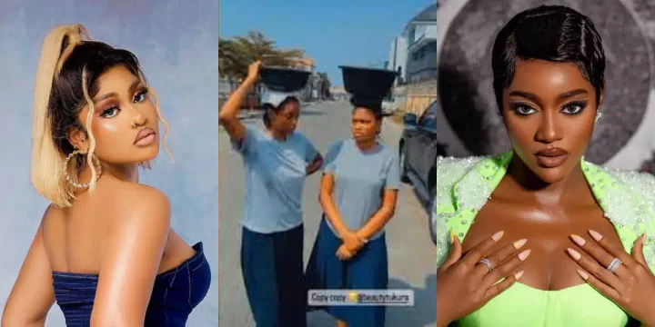 "Your favourite is doing what you used to drag me for" - Phyna mocks Beauty Tukura over movie skit
