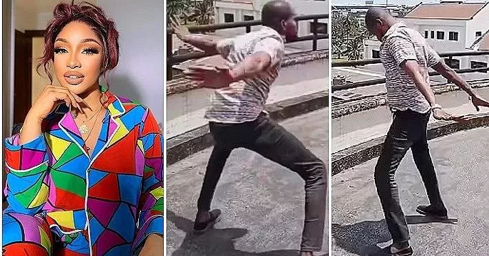 Uche Maduagwu dances crazily as he shares amount of money Tonto Dikeh gifted him