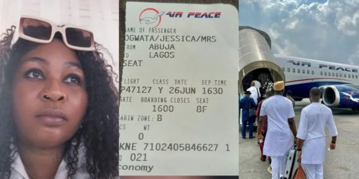 Air Peace under fire as passenger narrates crew's attitude on ₦235k flight Air Peace under fire as passenger narrates crew's attitude on ₦235k flight