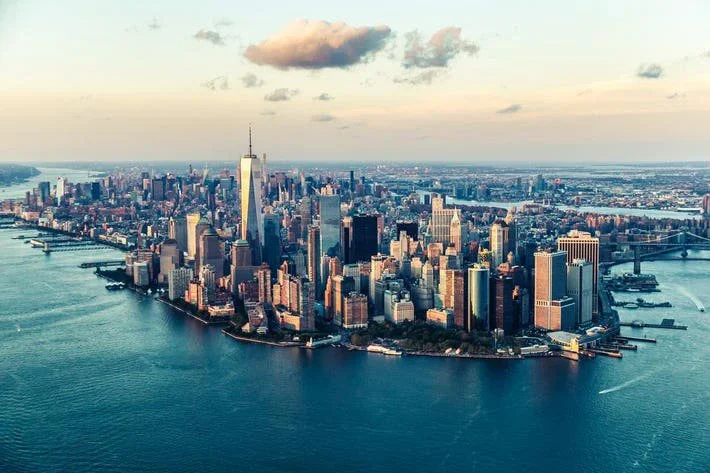 The City of Dreams, New York City's Skyline at Twilight