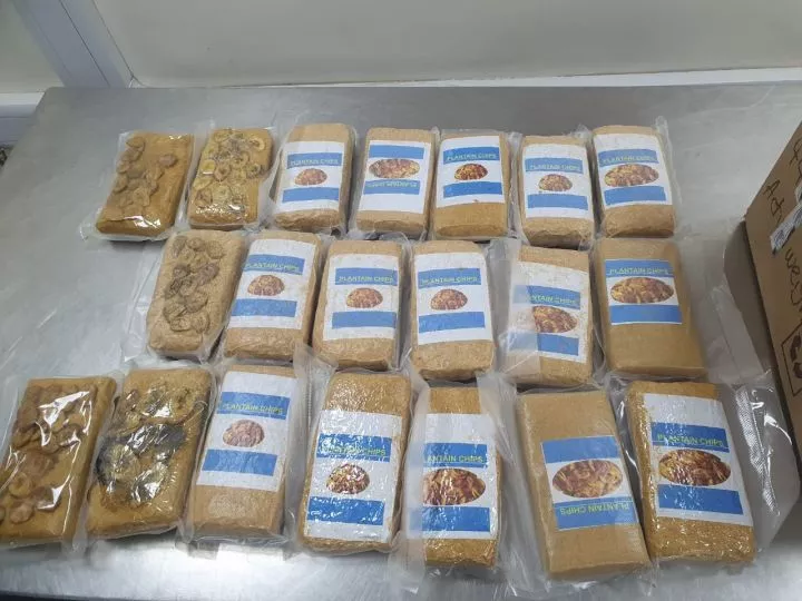 NDLEA Seizes Drugs Hidden In Plantain Chip Packages (Video)