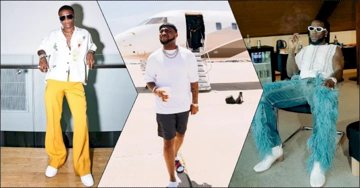 Wizkid stuns fans as he declares undying love for Davido and Burna Boy (Video)