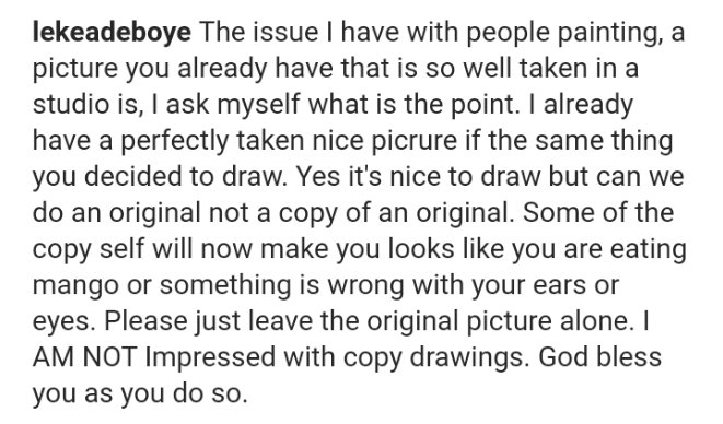 Nigerians drag Pastor Adeboye's son, Leke over his statement to artist who made a painting of him and his father