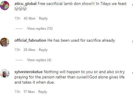 'Free sacrificial lamb don show' - Reactions as Kanayo rages, gives netizen 7 days to exit the world for publishing false report about him (Video)