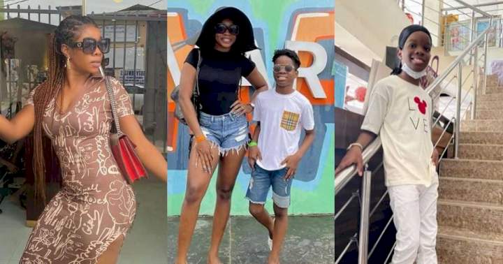 "3 girls are fighting over Boluwatife" - Wizkid's first baby mama, Shola shares conversation between herself and son's headteacher