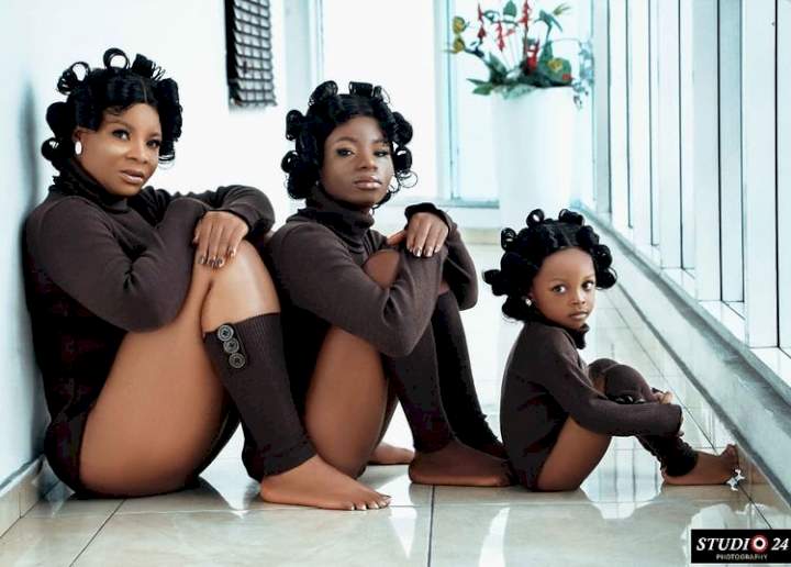 'She came as my house help but ended up as my daughter' - Ifeoma Nwafor introduces new family member