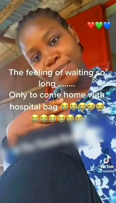 'I came home with a hospital bag' - Lady heartbroken as she loses baby after birth (Video)
