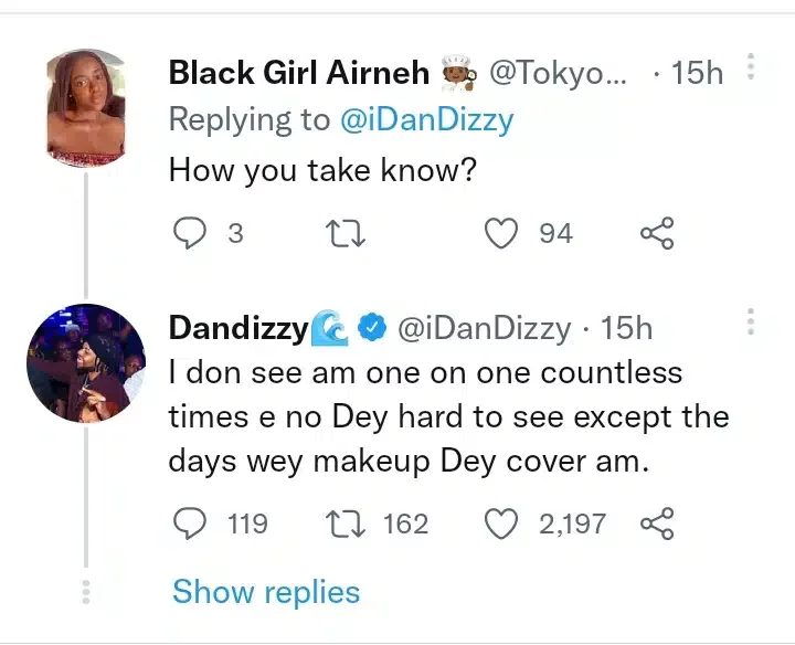 'You wey get beards for chest; come out and face me man to man' - Dan Dizzy dares Caramel Plugg