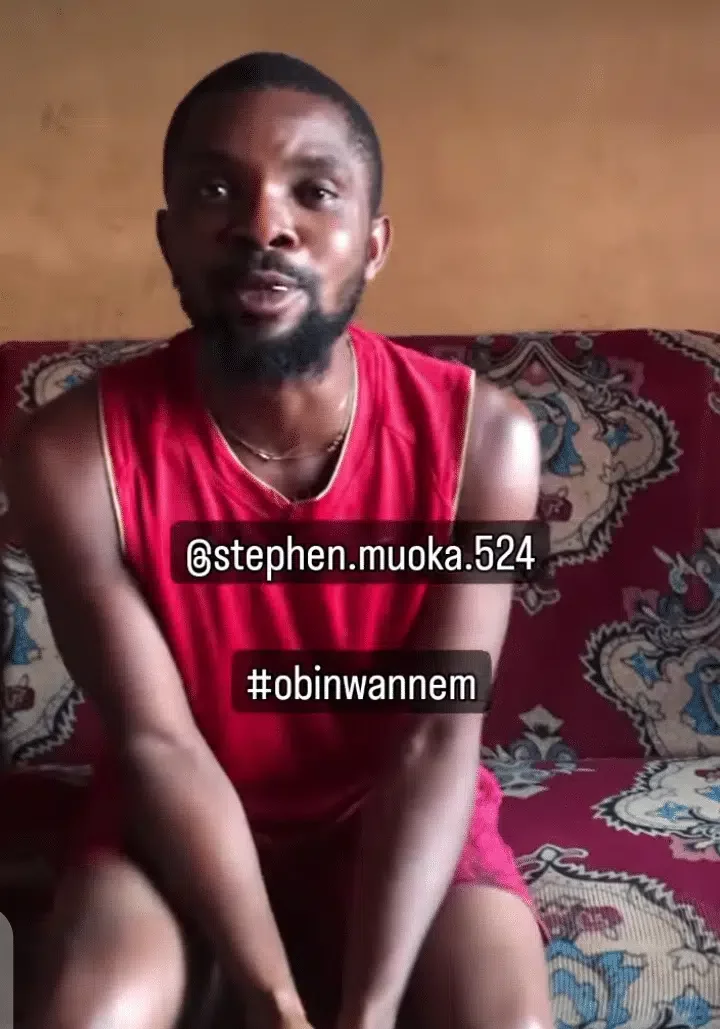 'Just one night' - Man behind viral 'Obi nwannem' sound goes 'crazy' as he hits over 100k followers on IG