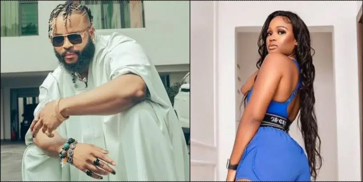 "My problem with Ceec is disrespect, she talks to me anyhow" - Whitemoney (Video) "My problem with Ceec is disrespect, she talks to me anyhow" - Whitemoney (Video)