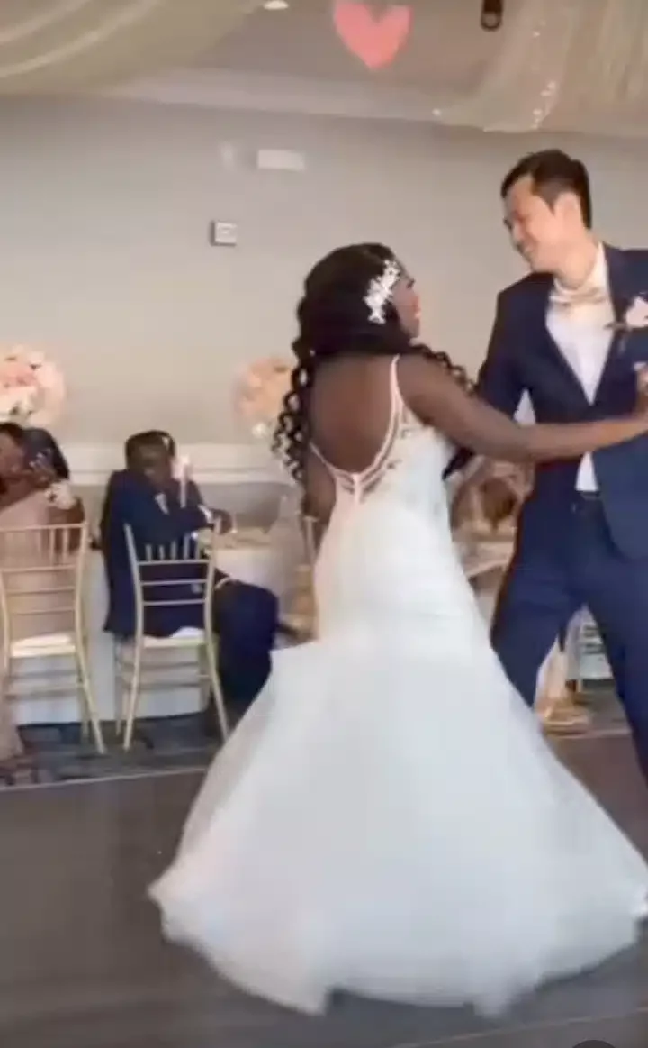 Lady gets married to man she mistakenly bumped into on the street (Video)