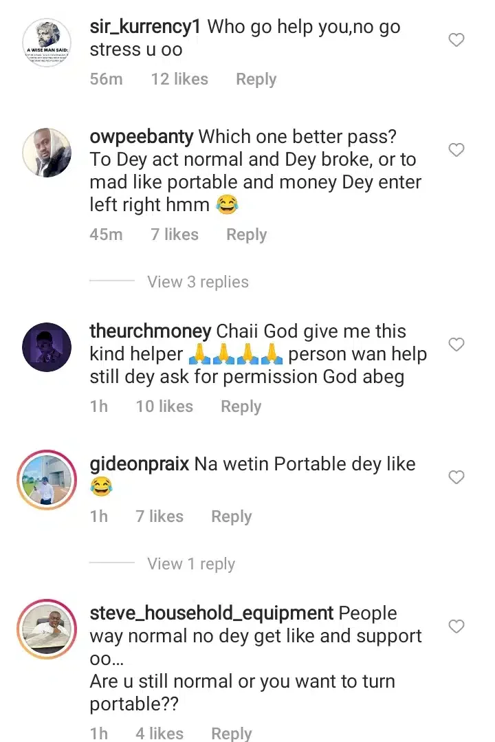'Who go help you no go stress you' - Portable receives N3M from Obi Cubana to promote his music