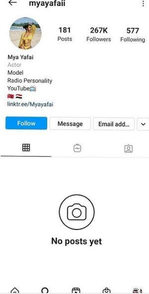 Mya Yafai deactivates Instagram account hours after photos of kissing Davido surfaced online