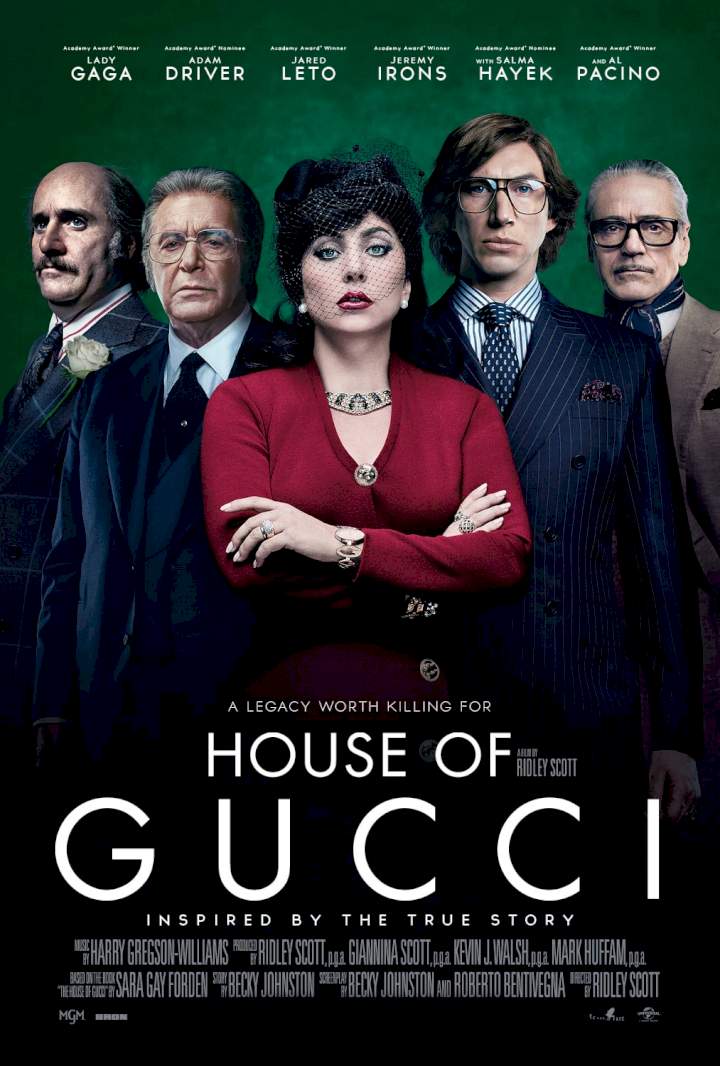 Movie: House of Gucci (2021) (Download Mp4)