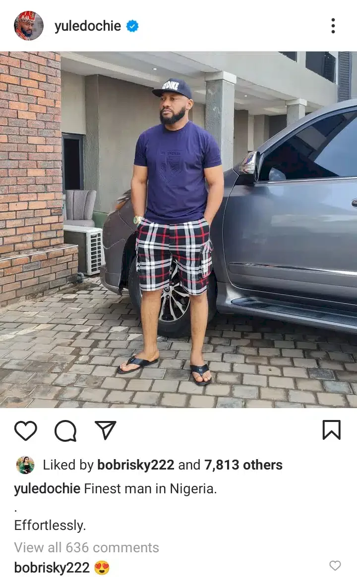 Bobrisky reacts as Yul Edochie declares himself Nigeria's finest man