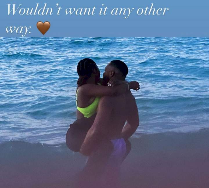 MC Oluomo's daughter, Ayinke and her boo spend time together in Puerto Rico (photos/video)