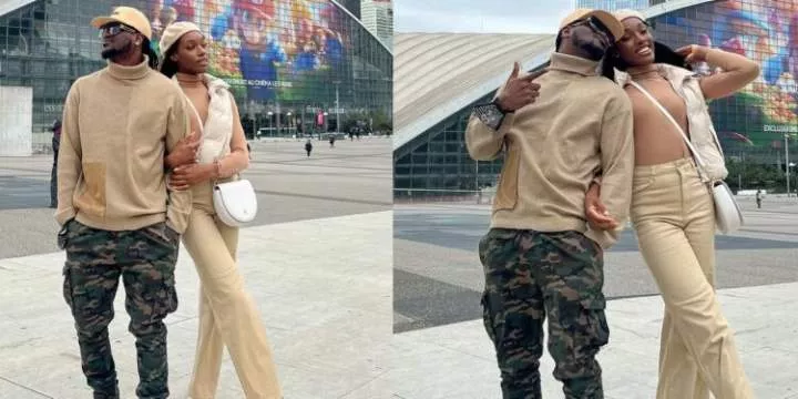 "I don post man for my page for the first time" - Singer Paul Okoye's girlfriend, Ivy gushes over their love
