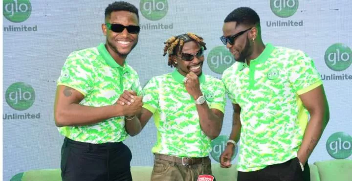 Chike, Asake, Kizz Daniel unveiled as Glo ambassadors