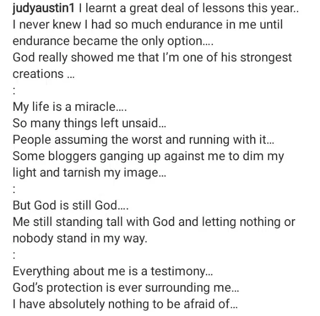 'I never knew I had so much endurance' - Judy Austin opens up on experience after becoming Yul Edochie's second wife
