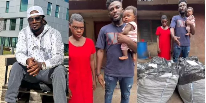 Rudeboy offers help to mentally-challenged 14-yr-old mother abandoned after being raped by 45-yr-old man (Video)