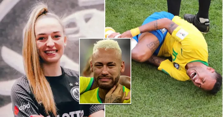 Female footballer calls Neymar out: 'I know no woman who spends 3 minutes on the floor'