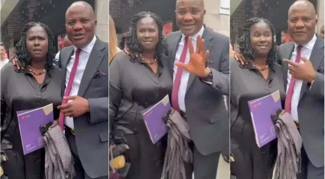 "She left her job for 7 years to raise our kids" - Lawyer celebrates wife as she graduates with law degree (Video)