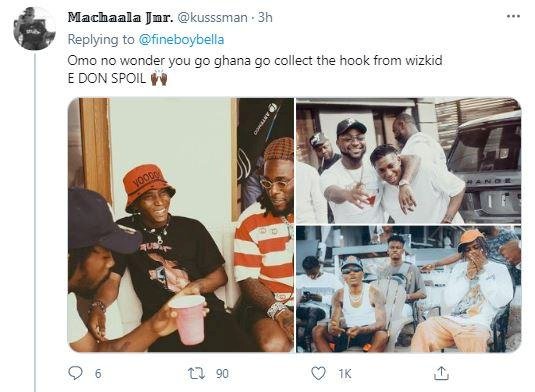 “Even Don Jazzy can’t” – Bella Shmurda dragged over song with Burna Boy, Wizkid & Davido