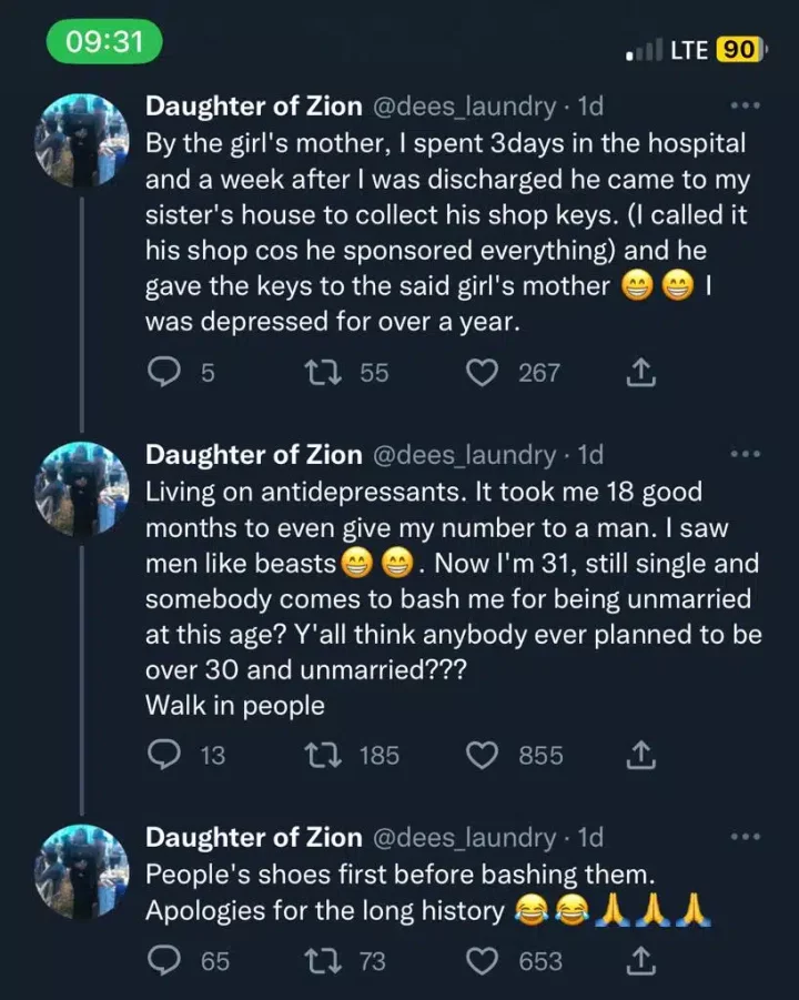 With her story, lady shares why society should not bully 30+ single women