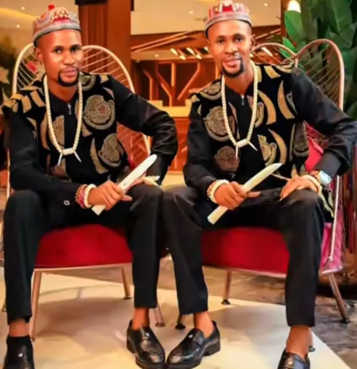 'Who noticed 1 is pregnant?' - Rare wedding captivates social media as twin brothers wed twin sisters in unique ceremony