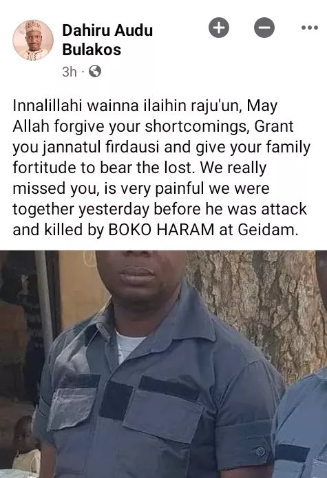 Officer killed as Boko Haram attacks Nigeria Customs house in Yobe