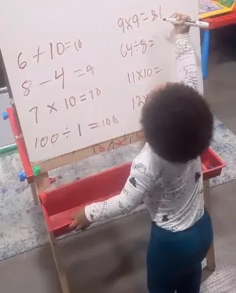 'He's a genius - 2-year-old boy causes buzz as he perfectly solves all mathematics questions given to him