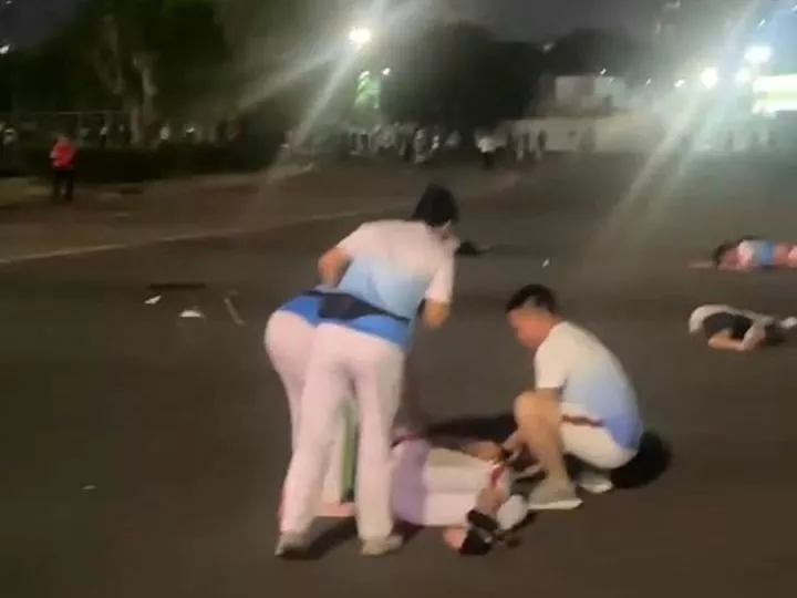 Driver who was upset about his divorce intentionally rams into crowd and k!lls 35 people in China (photos/video)