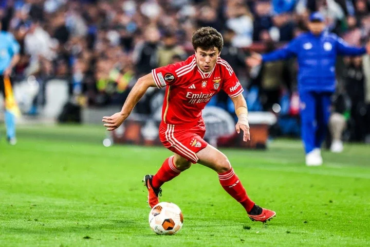 Joao NEVES of Benfica during the UEFA Europa League Quarter-finals match between Marseille and Benfica at Oragne Velodrome, Marseille on April 18, ...