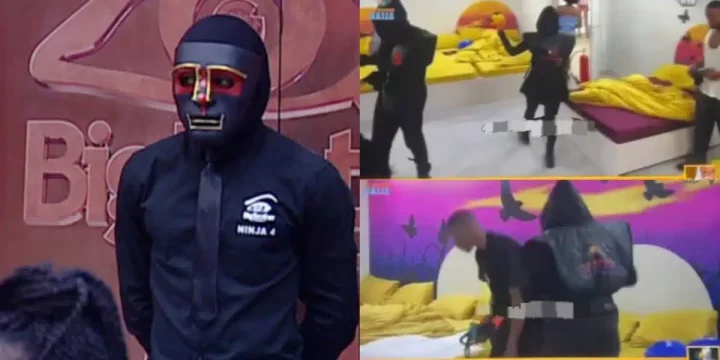 BBNaija: Hilarious moment Biggie sends Ninjas to wake up housemates