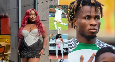 AFCON 2023: Samuel Chukwueze's sister defends her "World Best" brother amid criticism of Super Eagles star