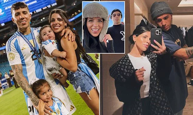 Chelsea star, Enzo Fernandez trying to save his marriage with ex-wife after 'discovering his Argentina teammate is trying to s£duce her'