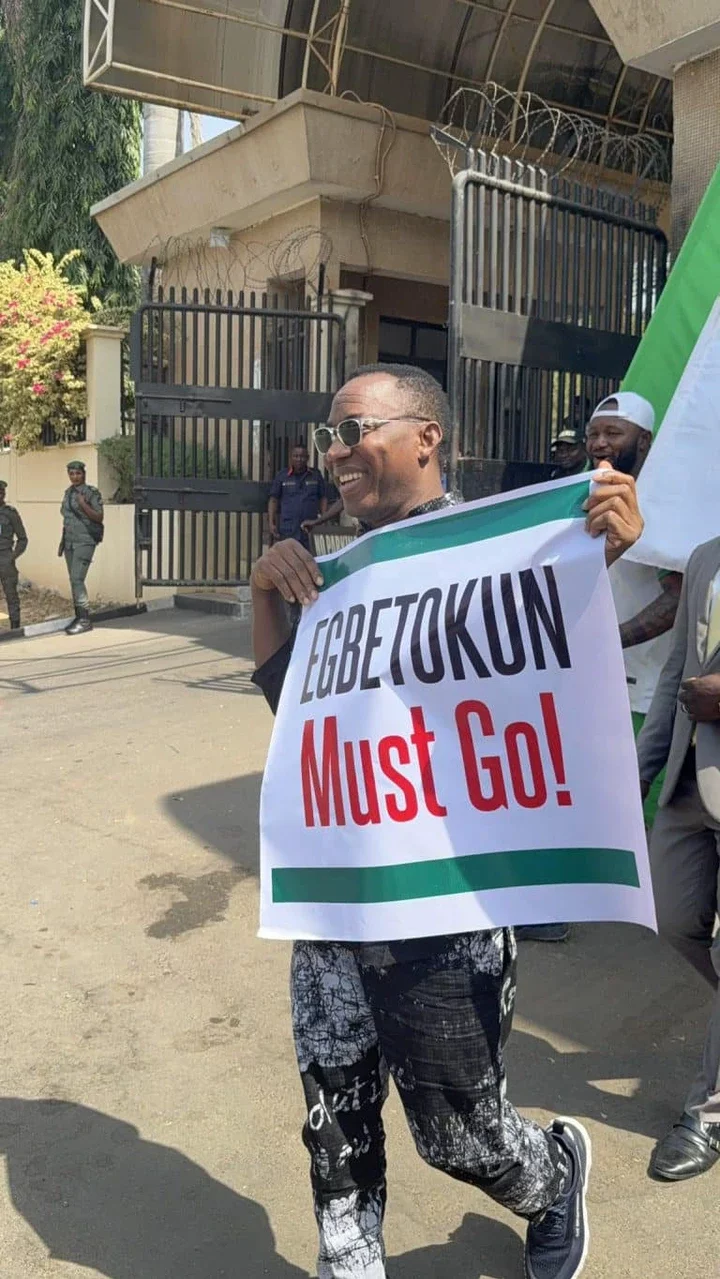 'They Will Never Have My Passport' - Sowore Speaks As He Joins Protest In Abuja