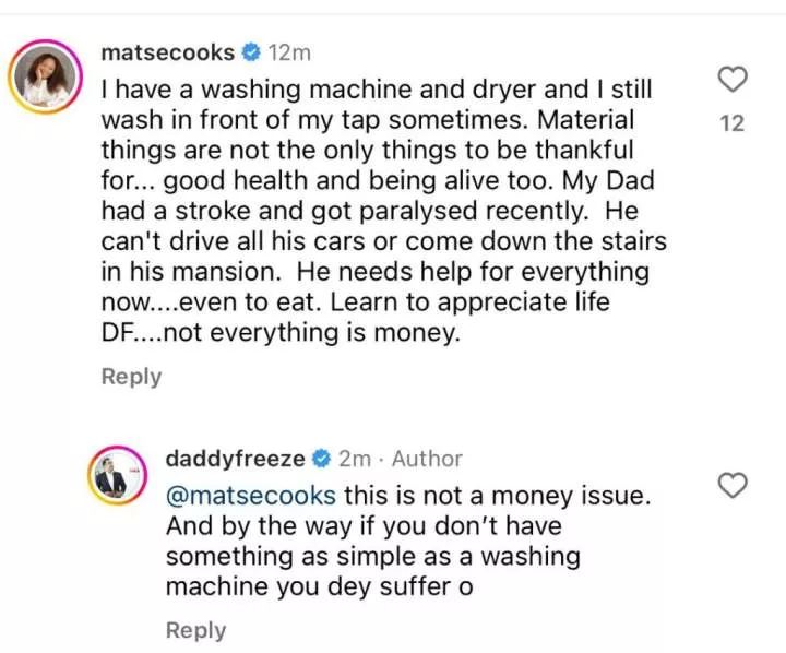 Daddy Freeze reveals the simplest thing a person should have in life